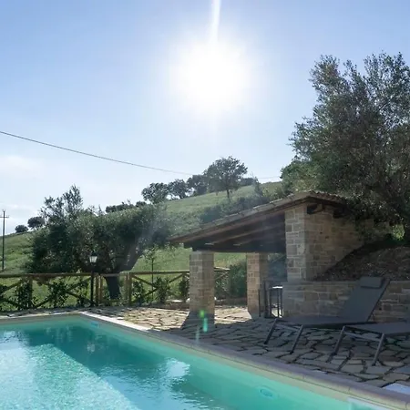 Comfortable Swimming Pool With Sunbathing Area Villa San Severino Marche